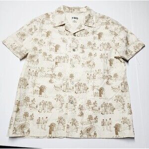 Target Black History Month x House Of Aama Button Up Camp Shirt Unisex XS NWOT